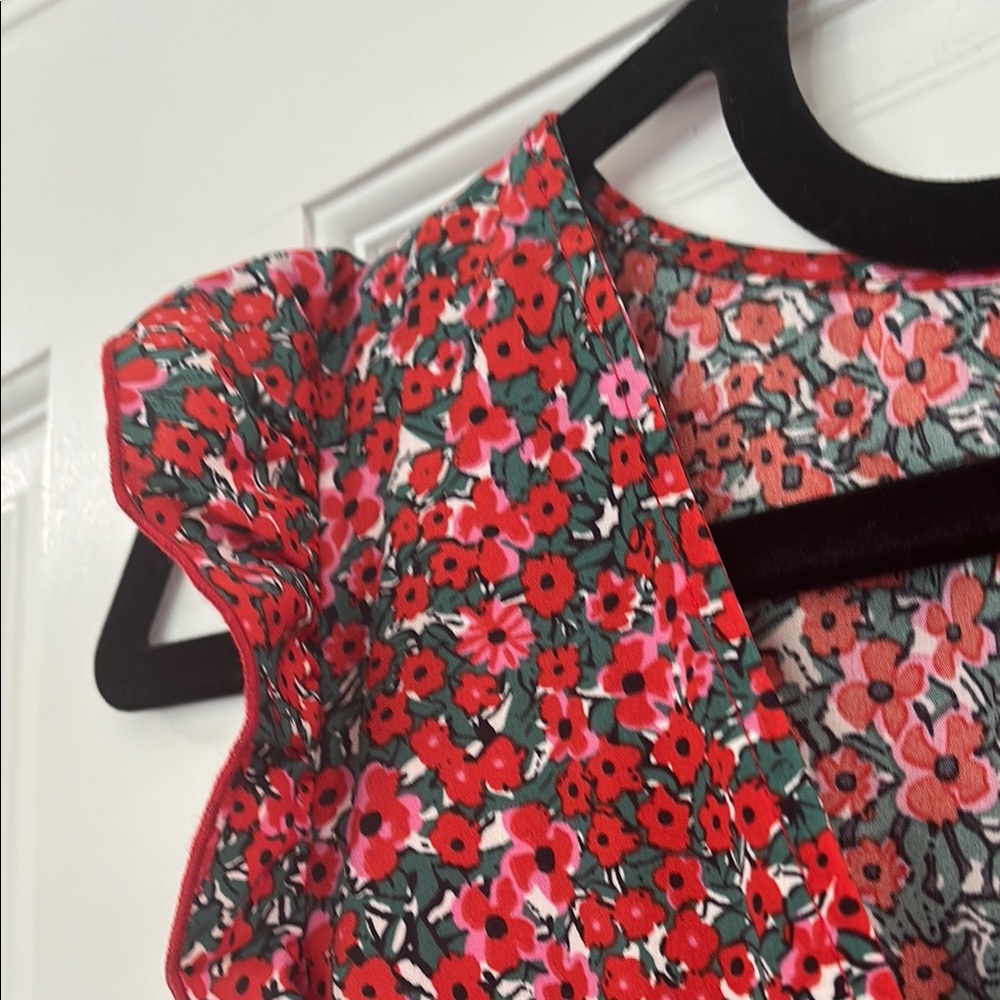 [Like 🆕] SHEIN- Large- Floral Red Dress - Picture 5 of 7